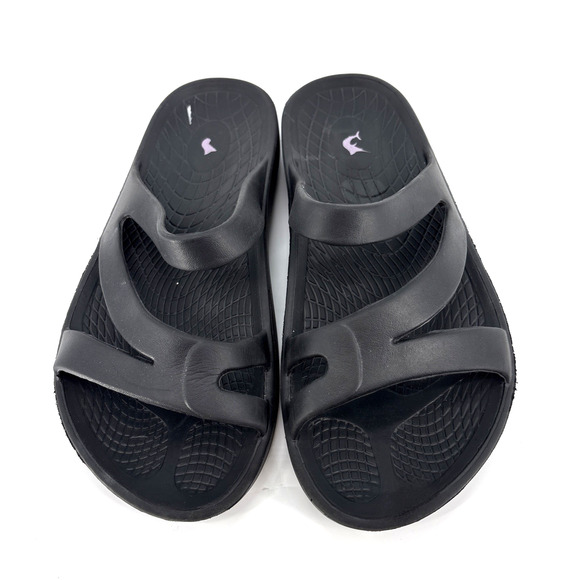 Reel Legends Sandals Womens 7 Black Bahama III Comfort Slip-on - Picture 1 of 7